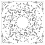 celtic wreath quilted